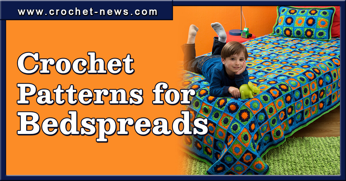 10 Crochet Patterns For Bedspreads