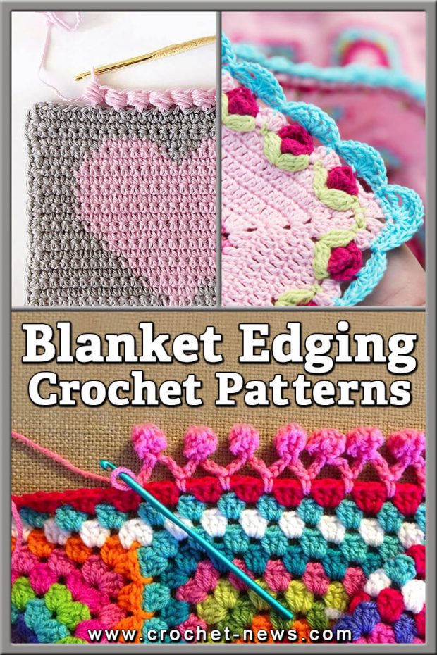 30 Crochet Edging Patterns (Crochet Borders For Blankets), 42% OFF