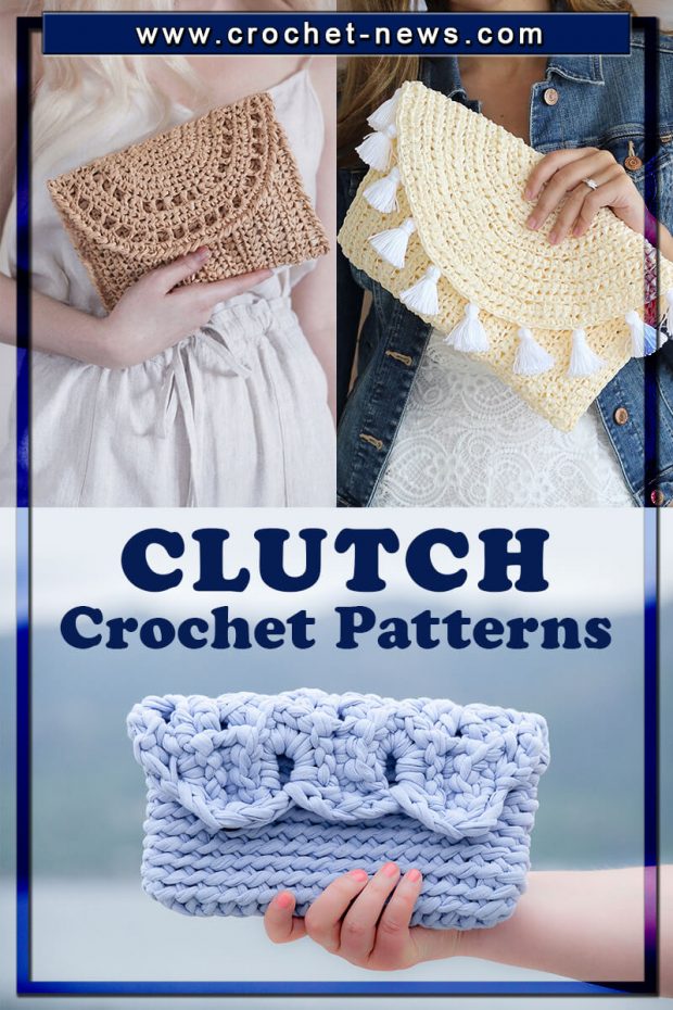 CROCHET CLUTCH PATTERNS