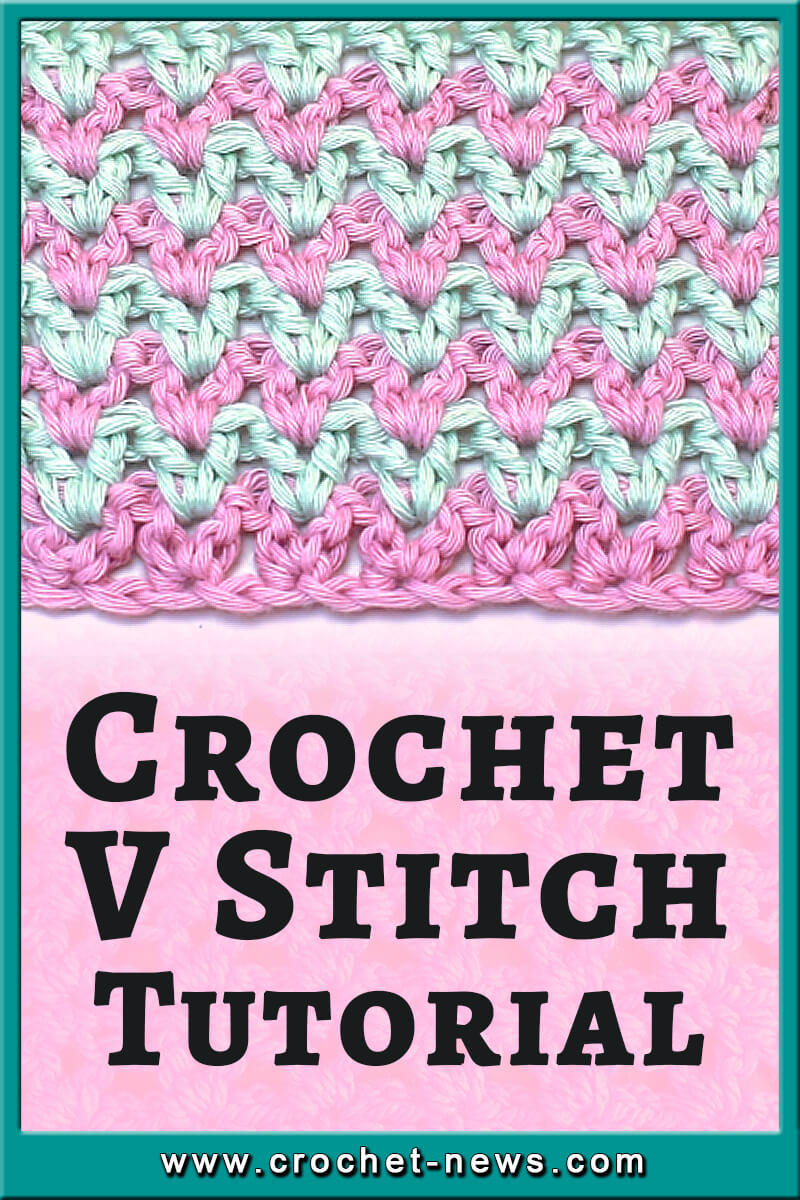 CROCHET V STITCH TUTORIAL