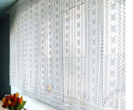 21 Crochet Curtain Patterns - Crochet News