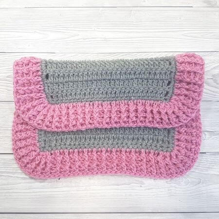 Crochet Rib Blanket Border by Crafting Happiness