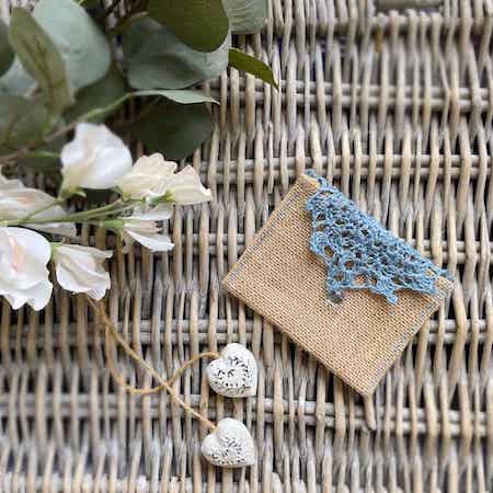 Crochet Wedding Favour Bags Pattern by Han Jan Crochet