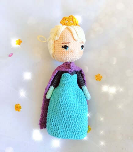 Elsa Amigurumi Pattern by Creaciones Popalina