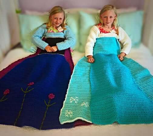 Frozen Princess Dress Crochet Pattern by Sarah Beth's Crochet