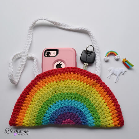 Pocket Full Of Rainbows Crochet Pattern by Blackstone Designs