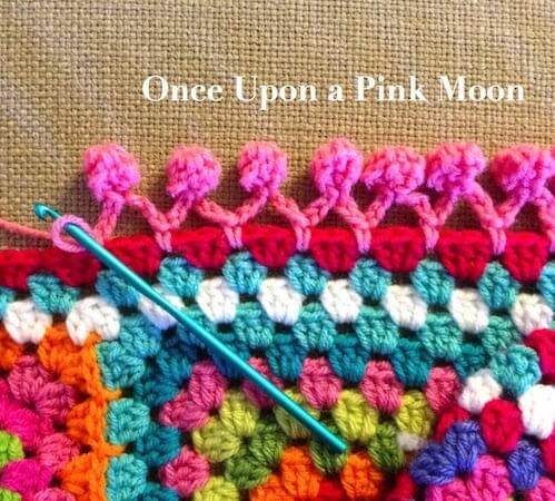 Pom Pom Edge by Once Upon A Pink Moon