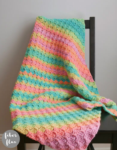 30 Rainbow Crochet Blanket Patterns - Crochet News