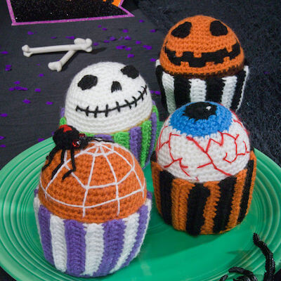  29. Scary Muffins Amigurumi Pattern by Red Heart