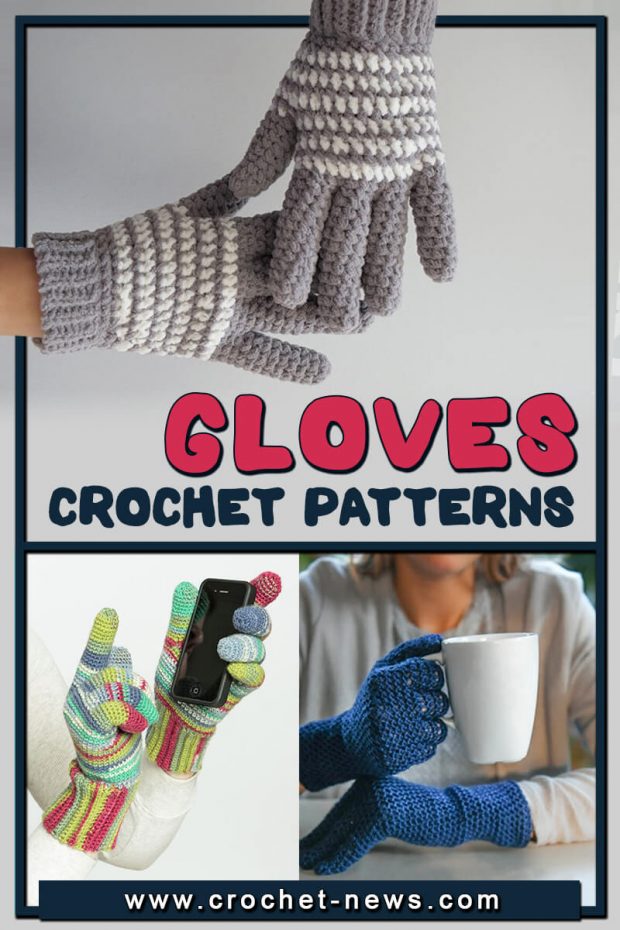 CROCHET GLOVES PATTERNS