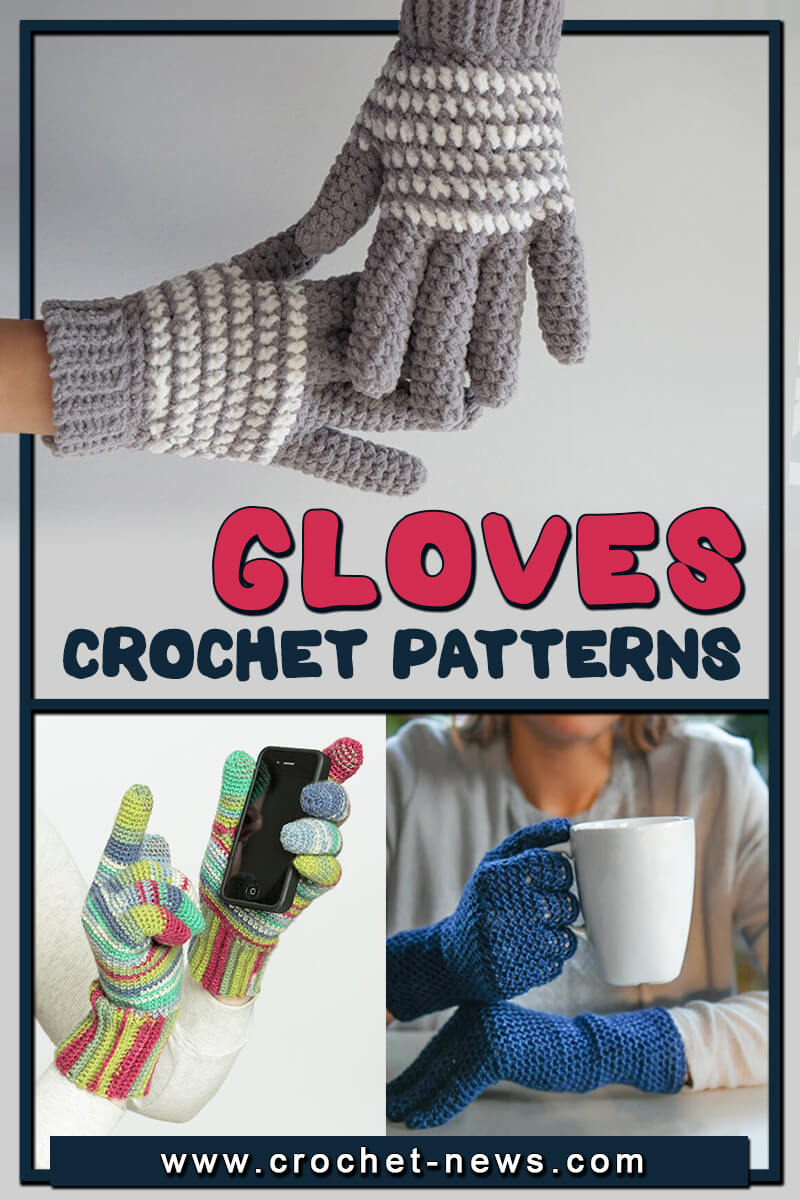 10 Crochet Gloves Patterns - Crochet News