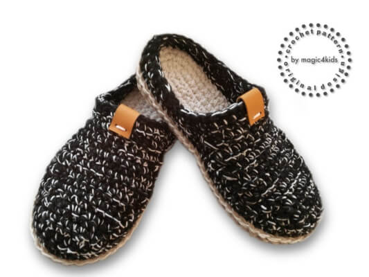 Crochet Loafers for Men by Magic4kids