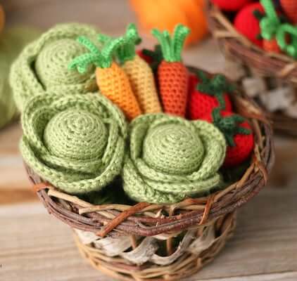 15 Crochet Vegetable Patterns - Crochet News