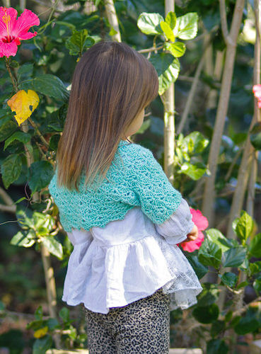 Lacy Crochet Bolero Pattern by Salty Pearl Crochet