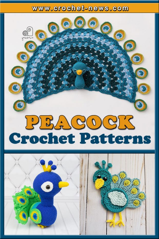 CROCHET PEACOCK PATTERNS