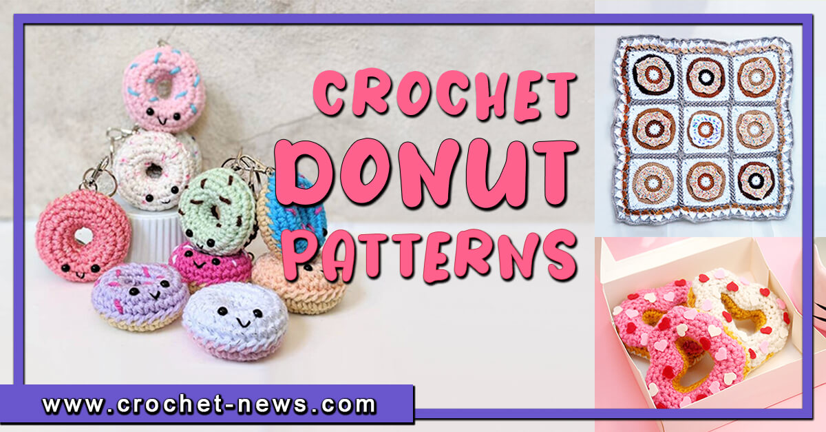 25 Crochet Donut Patterns