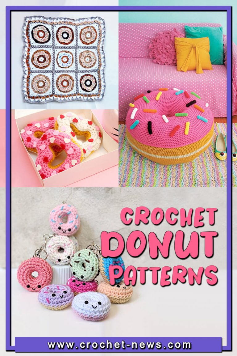 25 Crochet Donut Patterns Crochet News