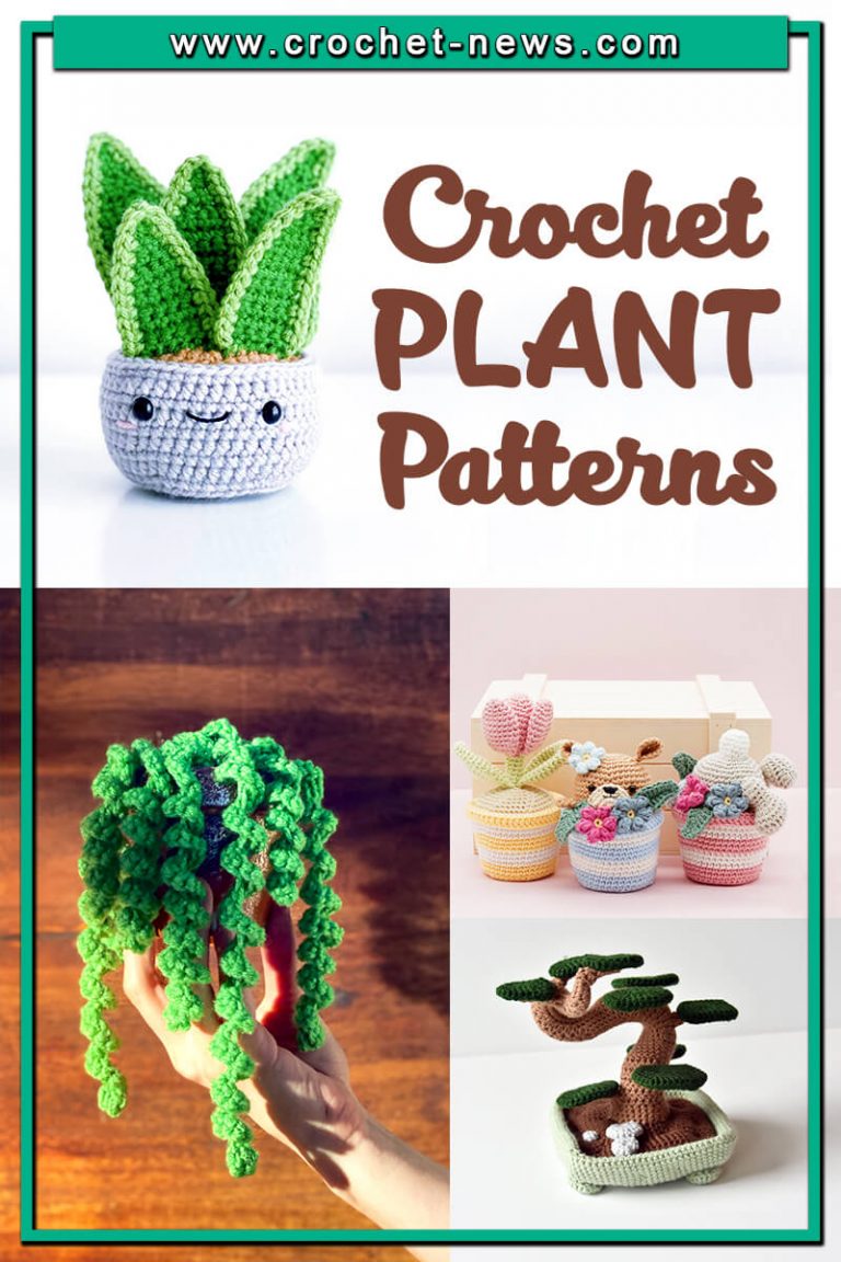 26 Crochet Plant Patterns - Crochet News