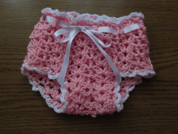 Crochet Newborn diaper cover pattern by Justpattern