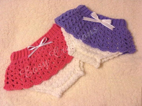 Crochet baby bloomers Pattern by EasyCreations