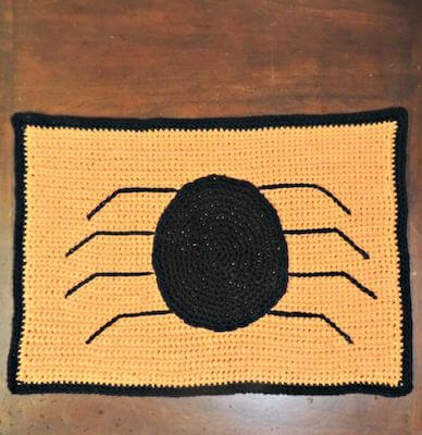  17. Crochet Spider Placemat Pattern by Jessie At Home