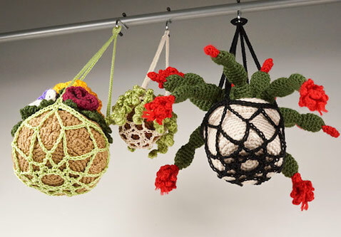 Free Crochet Plant Hanger Pattern by Planet June