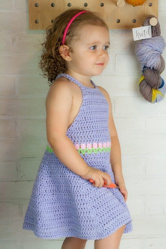 Dress Free Crochet Tulip Pattern by Winding Road Crochet