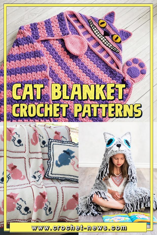 10 Crochet Cat Blanket Patterns - Crochet News