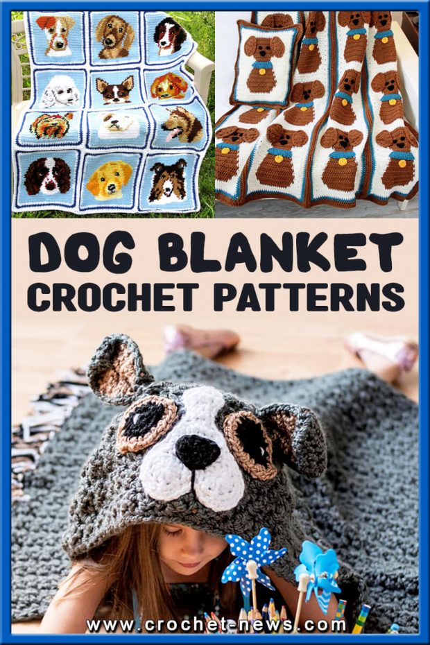 CROCHET DOG BLANKET PATTERNS