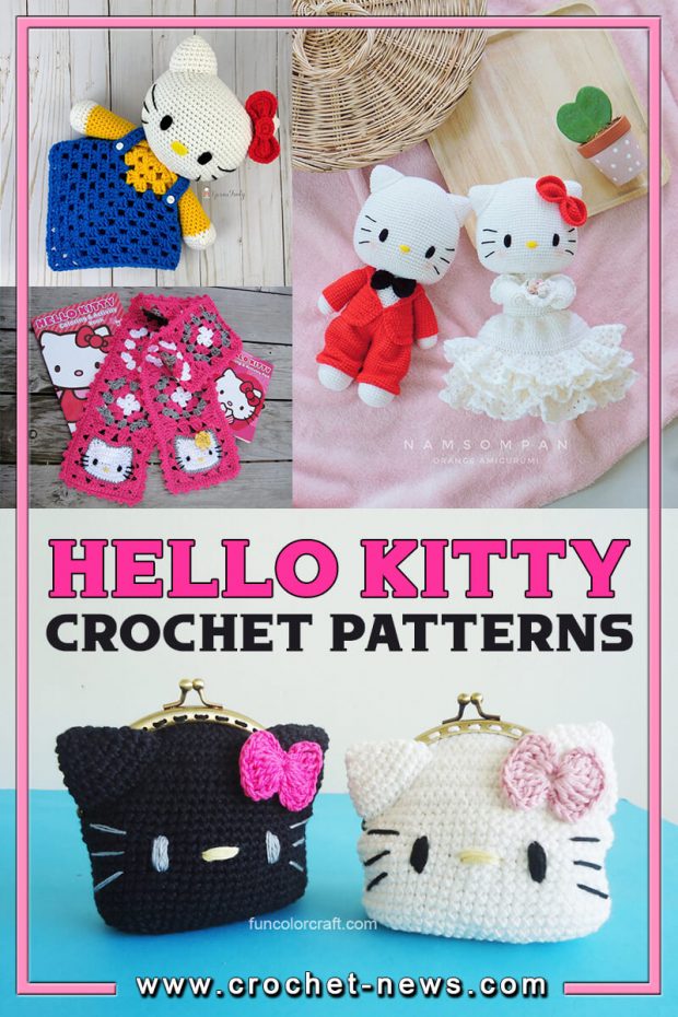 10 Hello Kitty Crochet Patterns HELLO KITTY CROCHET PATTERNS