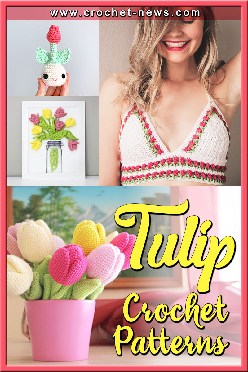 CROCHET TULIP PATTERNS