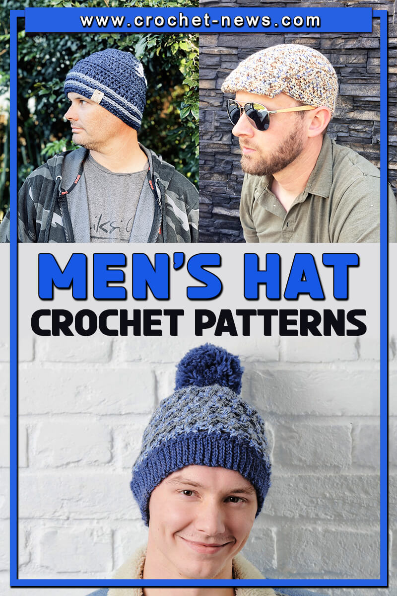 27 Crochet Mens Hat Patterns - Crochet News