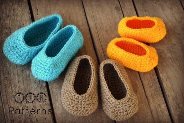 Crochet Baby Shoes from The Lazy Hobbyhopper
