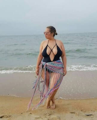 Crochet Beach Sarong Pattern by Standing Stones Yarn