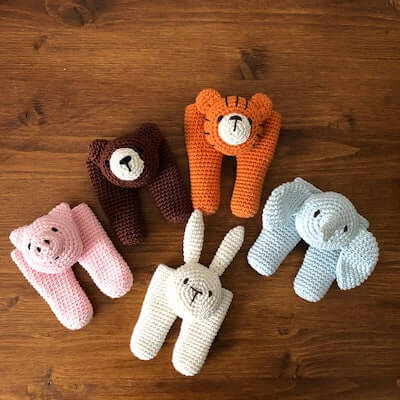 Crochet Finger Puppets Pattern by Savanali Toys