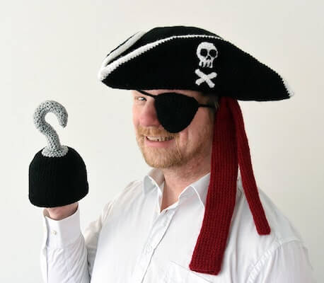 Crochet Pirate Set Pattern by Vliegende Hollander