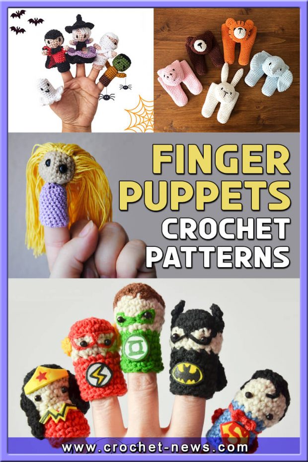 12 Crochet Finger Puppets Patterns - Crochet News