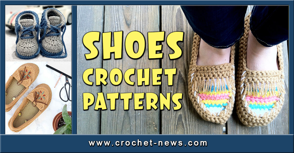 36 Crochet Shoes Patterns