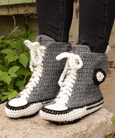 Cool Kicks Crochet Pattern by Drops Design