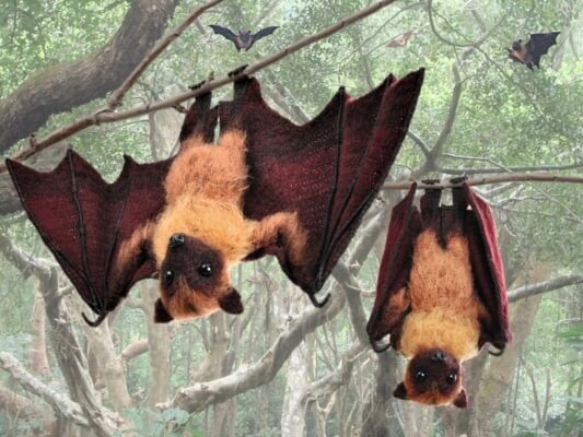 Crochet Large Flying Fox Pattern by NataliSkill21