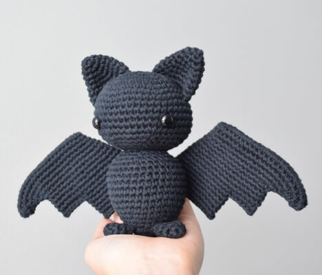 Shadow the Amigurumi Bat Crochet Pattern by MochaStitch
