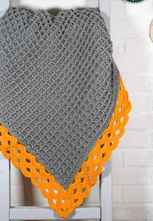  7. Arcade Waffle Crochet Blanket Pattern by Winding Road Crochet