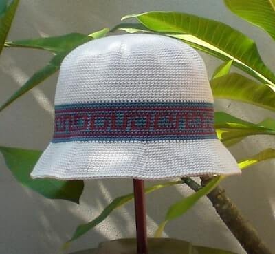 Bucket Hat Crochet Pattern by Bandana Heads