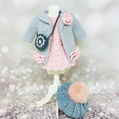 crochet doll sweater pattern