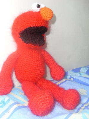 Elmo Crochet Pattern by Maggie Makes Stuff
