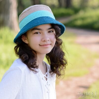 Grab N Go Bucket Hat Crochet Pattern by The Hat And I