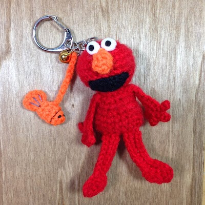 Mini Crochet Elmo Pattern by Stuff Susie Made