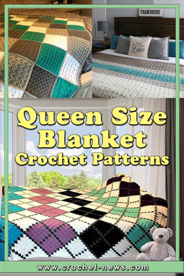 CROCHET QUEEN SIZE BLANKET PATTERNS