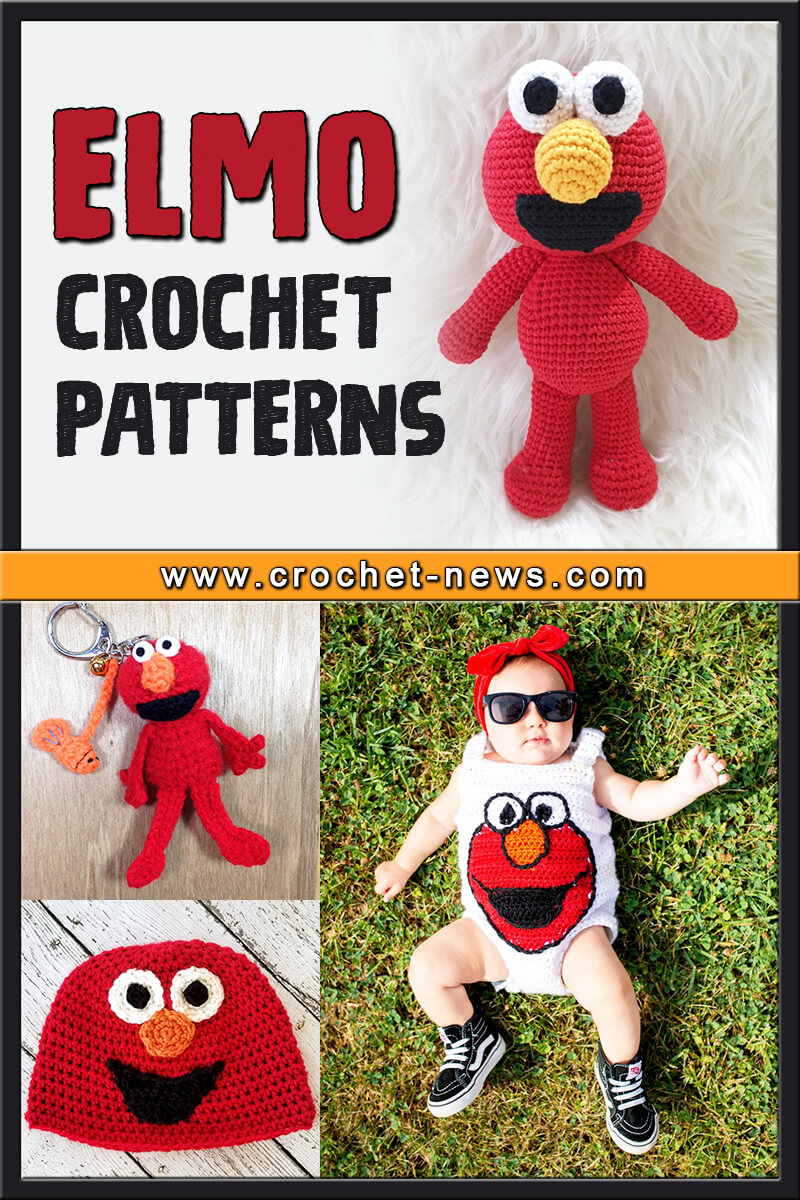 10 Elmo Crochet Patterns Crochet News