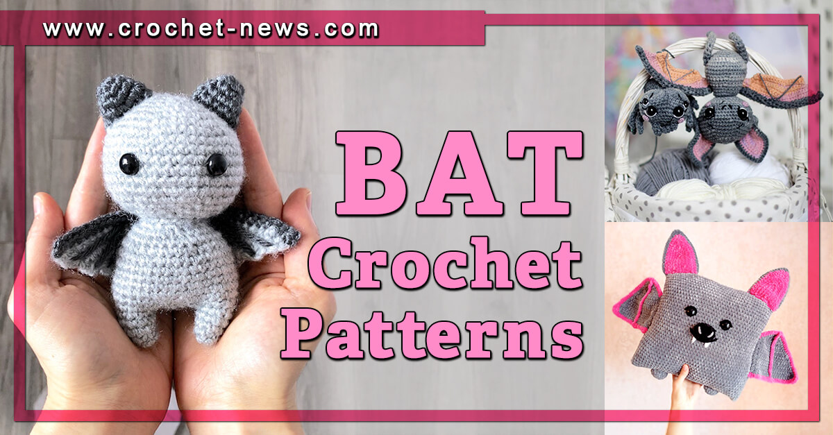 14 Crochet Bat Patterns